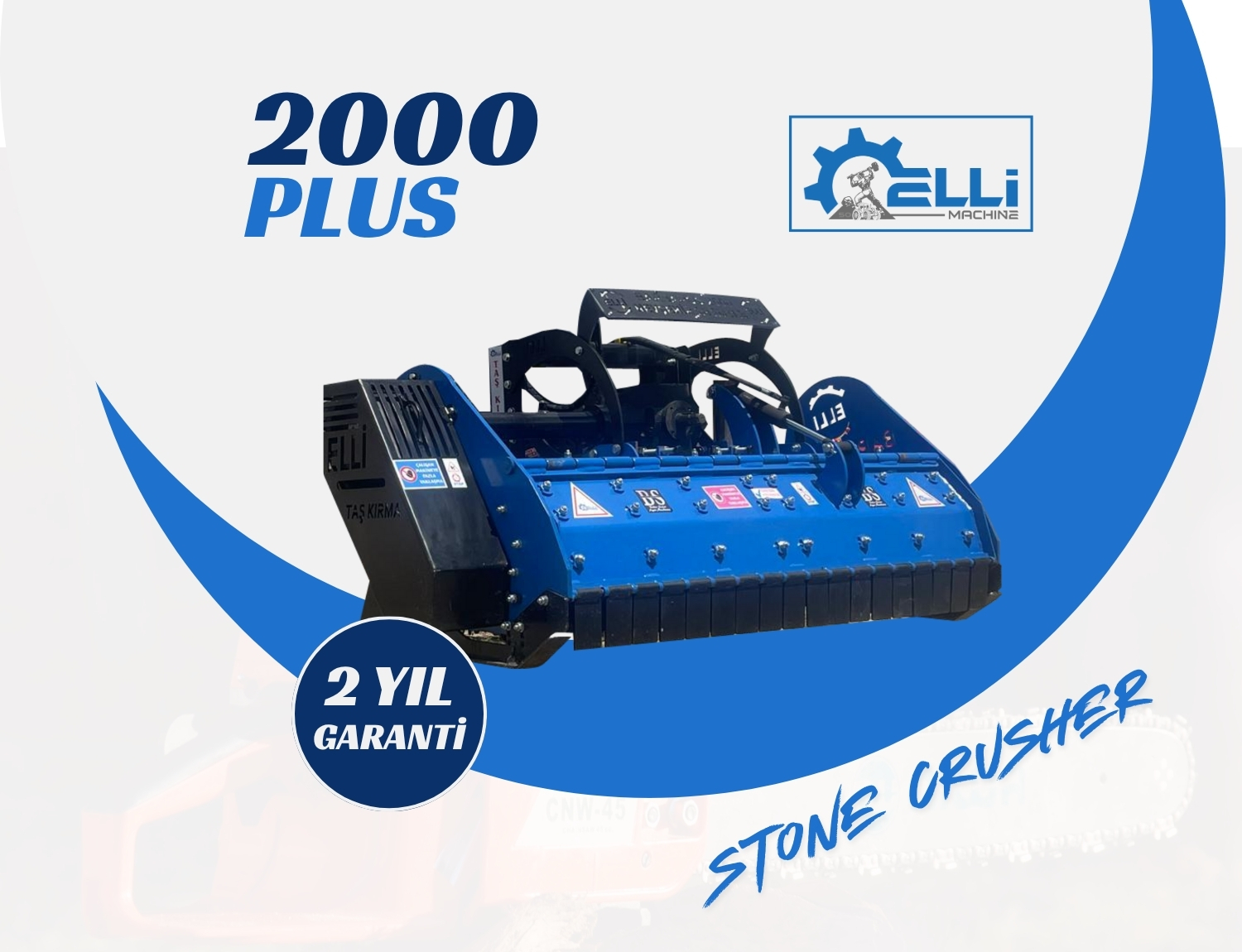 2000 PLUS Taş Kırma Makinesi